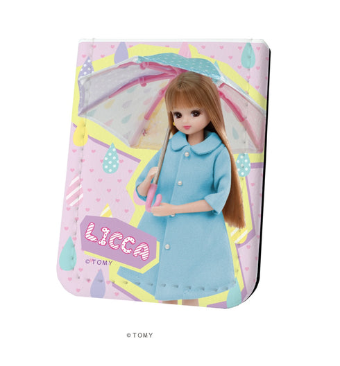 『リカちゃん/#Licca』レザーフセンブック 01/雨の日リカちゃんデザイン